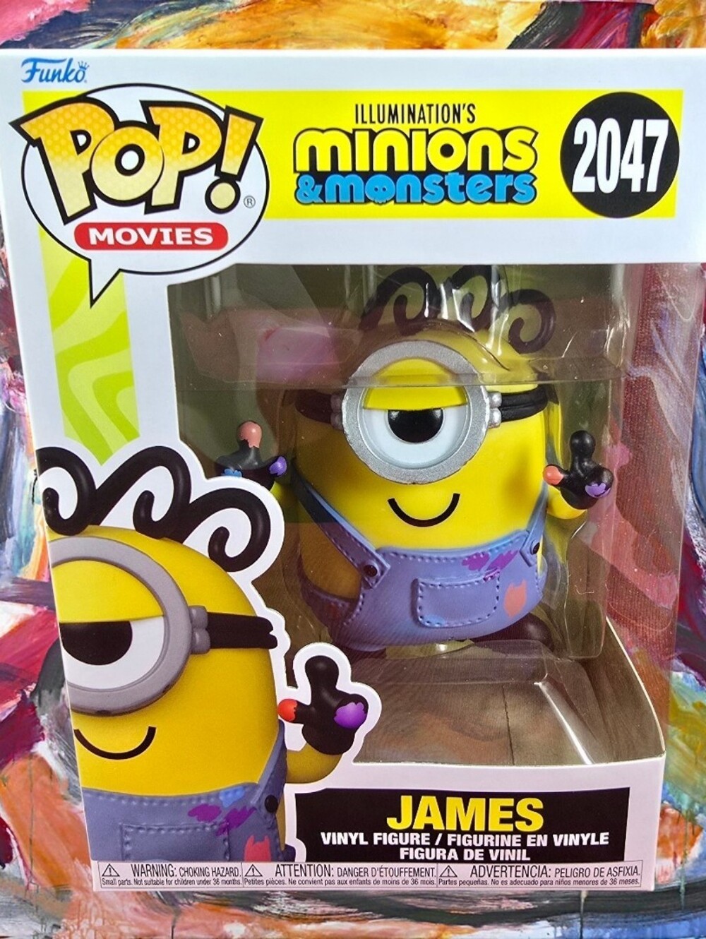 Funko Pop! Vinyl: James # 2047 (Nib) With Pop Protector